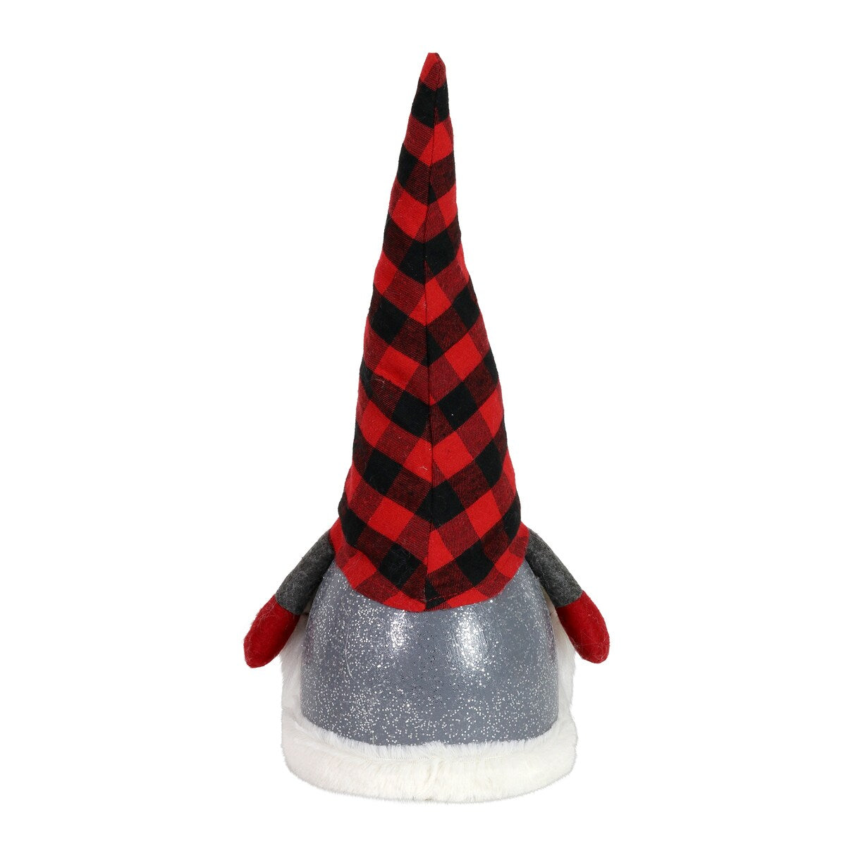 Exhart Christmas Gnome with Sparkling LED Body, with Timer, 20.5"