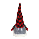 Exhart Christmas Gnome with Sparkling LED Body, with Timer, 20.5"
