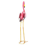 Exhart Colorful Metallic Coastal Bird Garden Statue