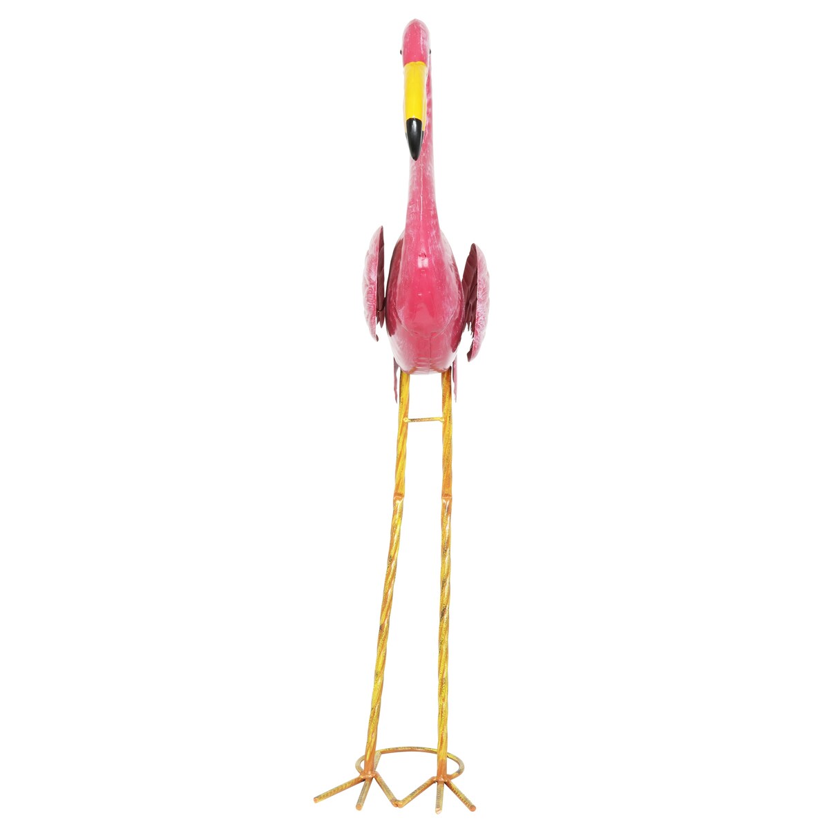 Exhart Colorful Metallic Coastal Bird Garden Statue