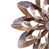 Exhart Solar Bronze Double Kinetic Spinner Stake, 27 by 74 Inches