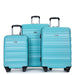 Expandable 3 Piece Luggage Sets PC Lightweight & Durable Suitcase with Two Hooks, Spinner Wheels, TSA Lock, (21/25/29)
