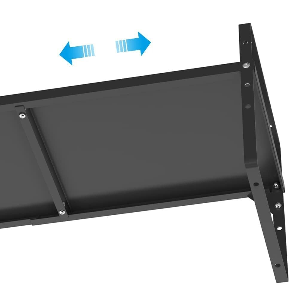 Expandable Cabinet Shelf Organizer Rack,Adjustable Height Large Stackable Kitchen Cupboard Cabinet