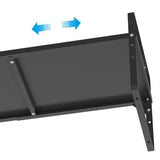 Expandable Cabinet Shelf Organizer Rack,Adjustable Height Large Stackable Kitchen Cupboard Cabinet