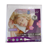 Expandable adjustable bed bug proof mattress protector to 21 inch high