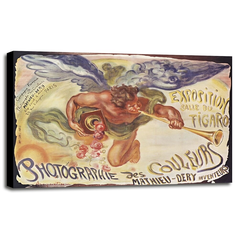 Exposition Salle de Figaro-VINAPP120169 Print 9"x13.5" by Vintage Apple Collection