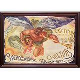 Exposition Salle de Figaro-VINAPP120169 Print 9"x13.5" by Vintage Apple Collection