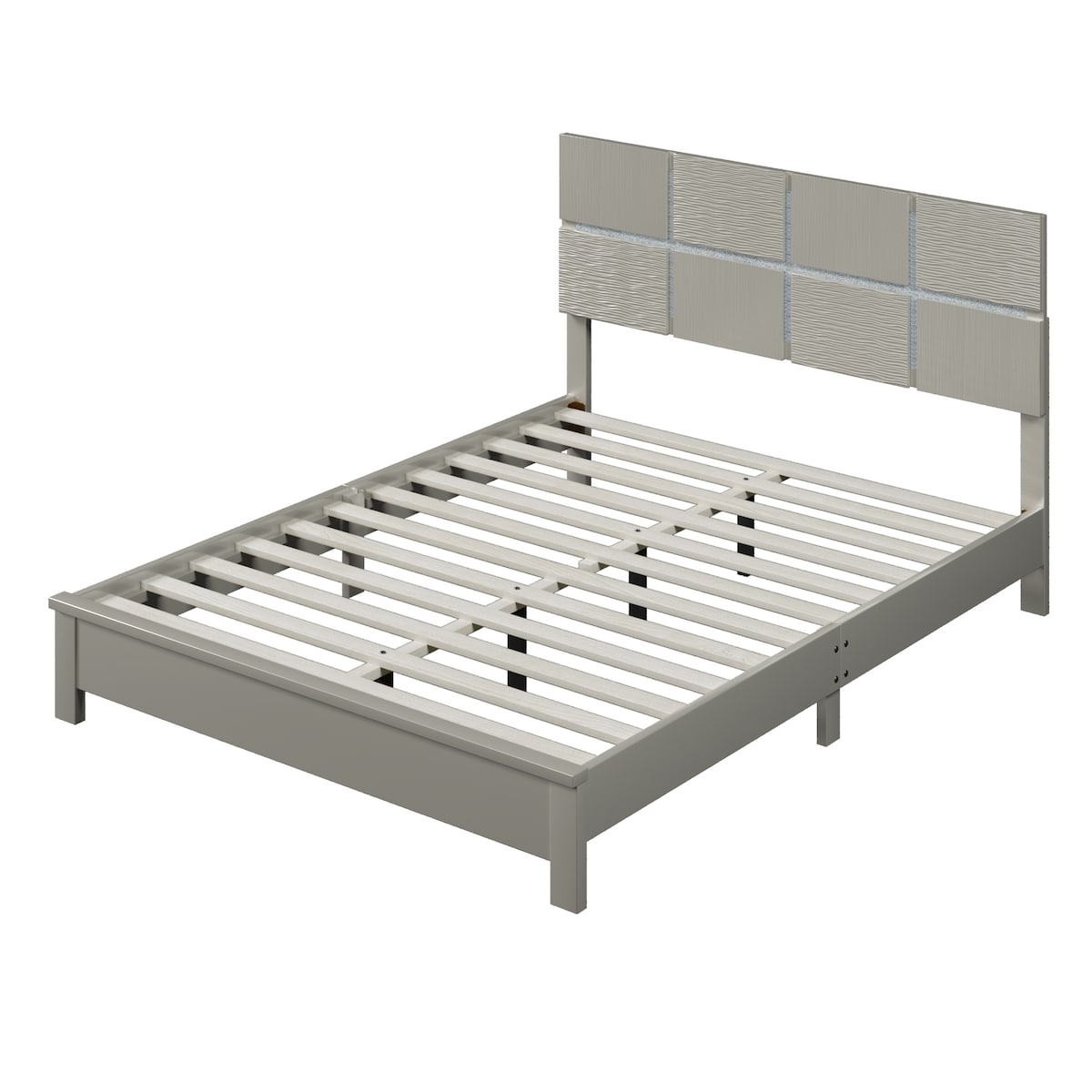 Exquisite Design Queen Size Platform Bed