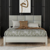 Exquisite Design Queen Size Platform Bed