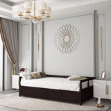 Extendable Bed Daybed with Two Drawers