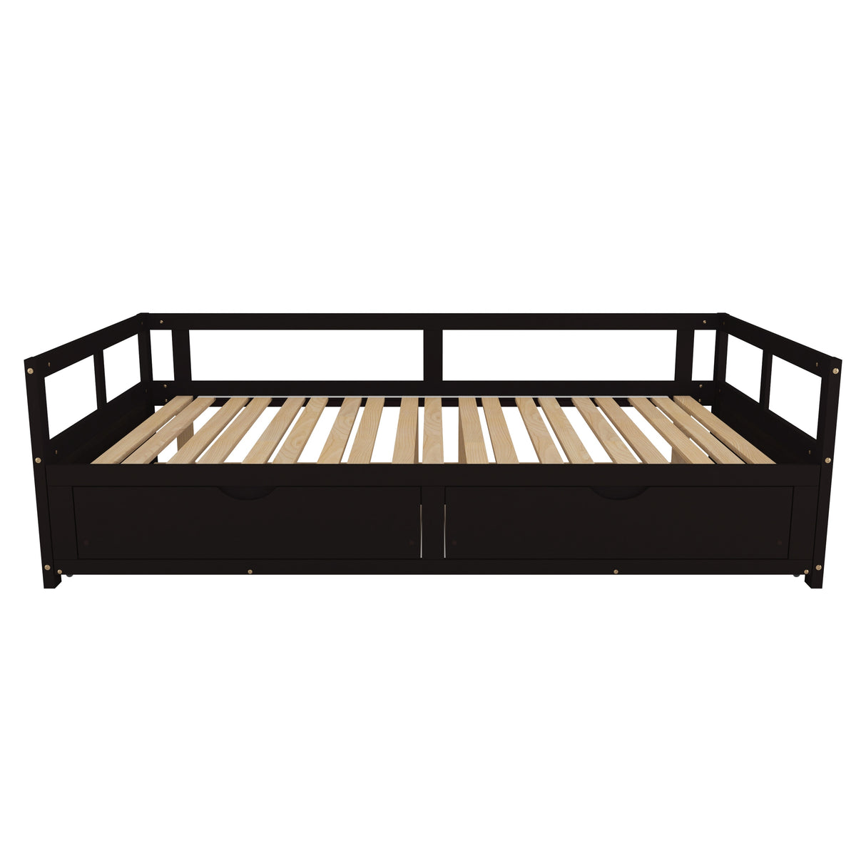 Extendable Bed Daybed with Two Drawers
