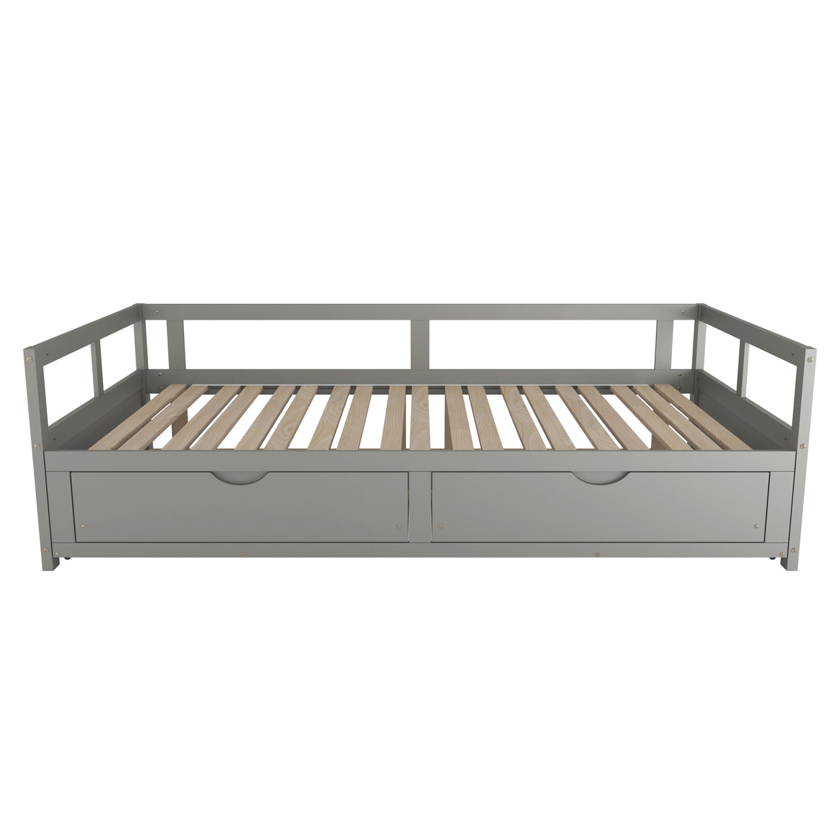 Extendable Bed Daybed with Two Drawers