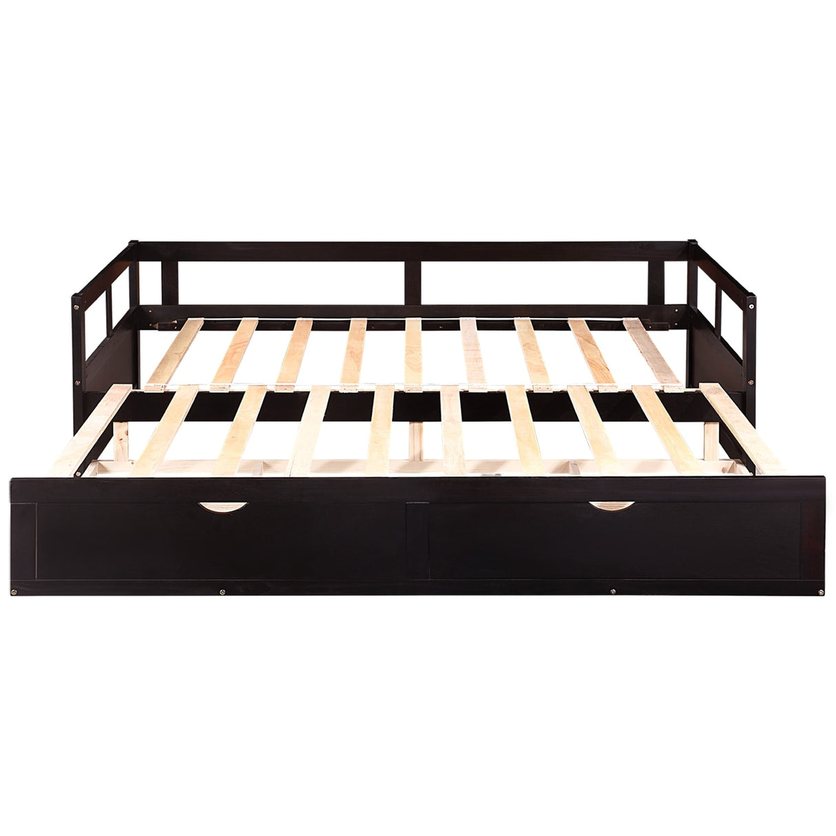 Extendable Bed Daybed with Two Drawers