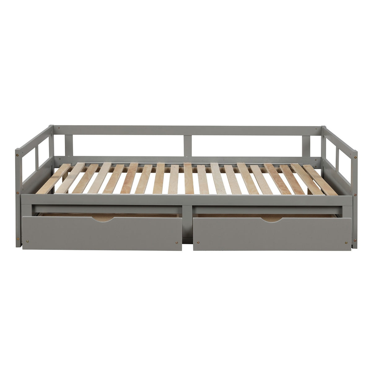 Extendable Bed Daybed with Two Drawers