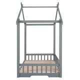 Extending House Bed, Twin to King Design Wooden Daybed for Bedroom