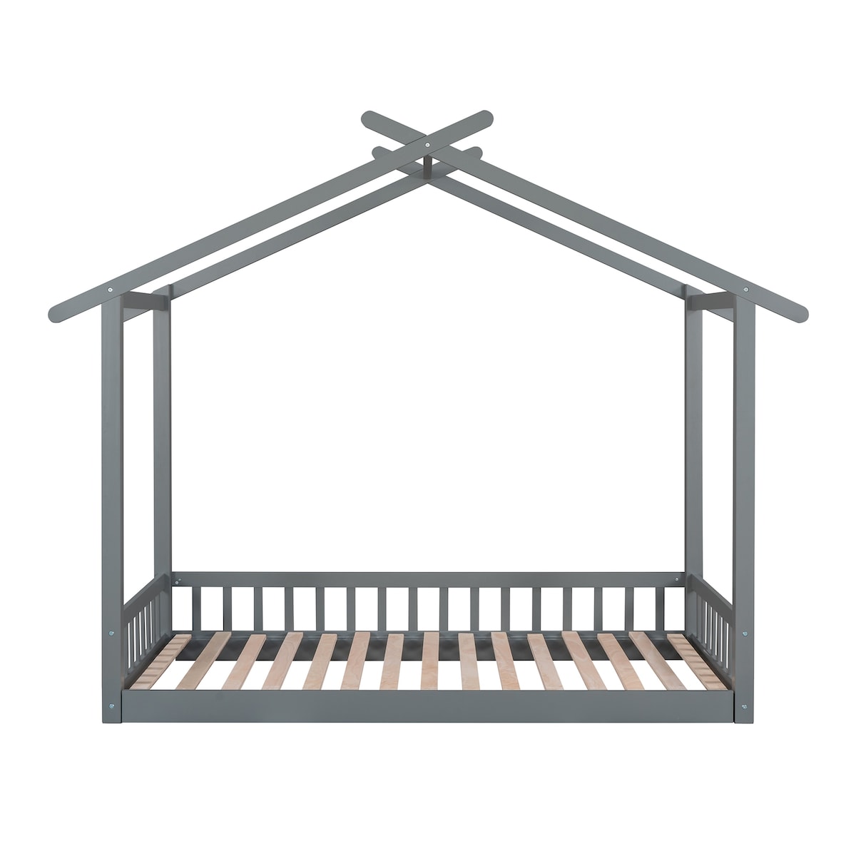 Extending House Bed, Twin to King Design Wooden Daybed for Bedroom