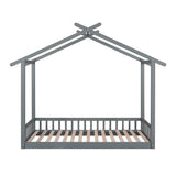 Extending House Bed, Twin to King Design Wooden Daybed for Bedroom