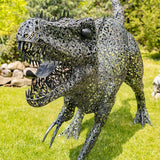 Extra Large Metal Dinosaur Statue- Multiple Size Options