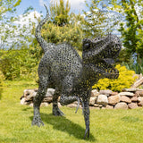 Extra Large Metal Dinosaur Statue- Multiple Size Options