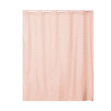 Extra Long Shower Curtain Polyester Hook Less Cubic 79"L x 71"W