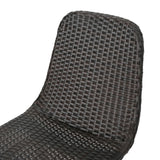 Ezra Outdoor 7-Piece Rectangle Wicker Dining Set by Christopher Knight Home