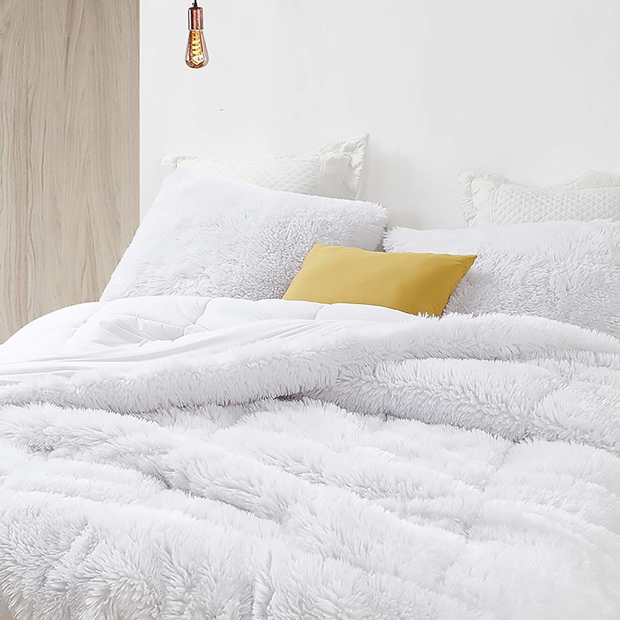 F-Bomb - Coma Inducer® Oversized Comforter - Pure White