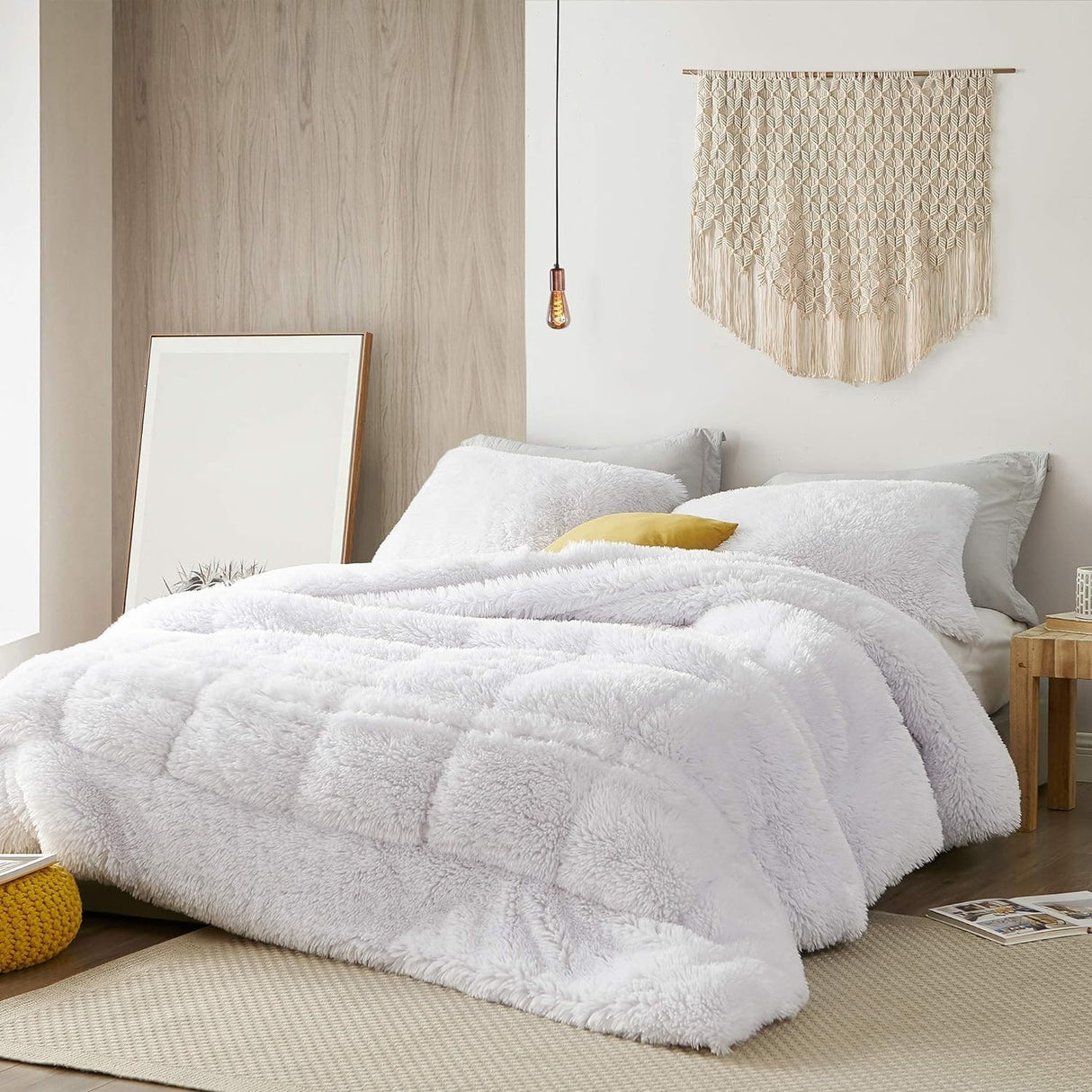 F-Bomb - Coma Inducer® Oversized Comforter - Pure White