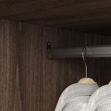 70.9"H Armoires & Wardrobe Two Drawers Hanging Storage Closet Cabinet