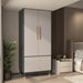 70.9"H Armoires & Wardrobe Two Drawers Hanging Storage Closet Cabinet