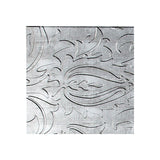 FASÄDE Nettle 4-foot x 8-foot PVC Wall Panel in Crosshatch Silver