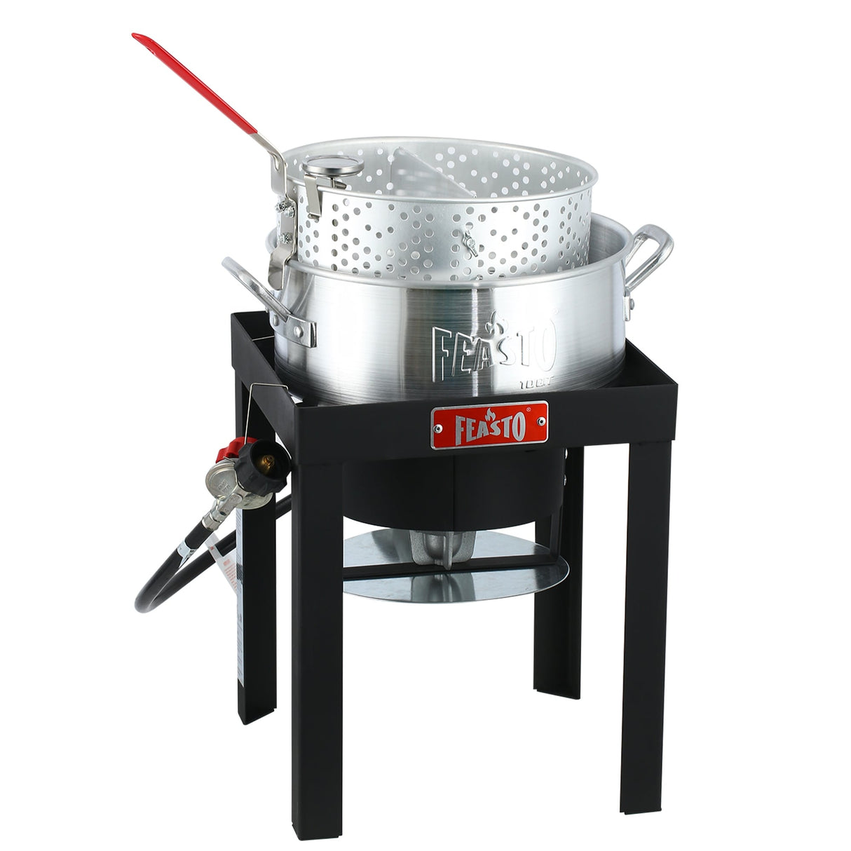 FEASTO 10 QT Fish Fryer Kit with Basket
