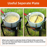FEASTO 10 QT Fish Fryer Kit with Basket
