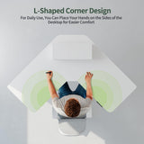 FEZIBO/Home Office Fuirniture/Wood/L Shaped Standing Desk/Desks