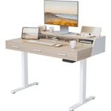 FEZIBO/Home Office Furniture/Wood/Standing Desk With 3 Drawers/Desks