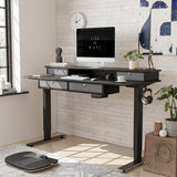 FEZIBO/Home Office Furniture/Wood/Standing Desk With 4 Drawers/Desks