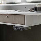 FEZIBO/Home Office Furniture/Wood/Standing Desk With 4 Drawers/Desks