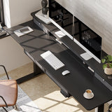 FEZIBO/Home Office Furniture/Wood/Standing Desk With 4 Drawers/Desks