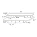 FEZIBO/Home Office Furniture/Wood/Standing Desk With 4 Drawers/Desks
