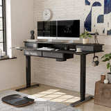 FEZIBO/Home Office Furniture/Wood/Standing Desk With 4 Drawers/Desks