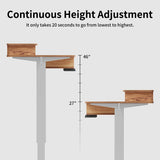 FEZIBO/Home Office Furniture/Wood/Standing Desk With 4 Drawers/Desks