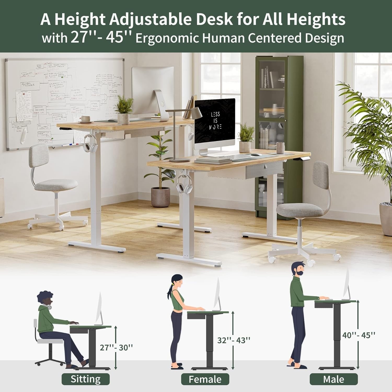Standing desk overstock sales