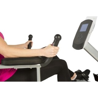 FITNESS REALITY X-Class 310SX Smart Recumbent Exercise Bike With App - Black/Red/Silver
