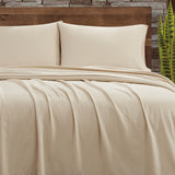 Frye Cotton Linen Blend 4 Piece Sheet Set