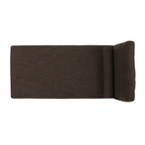Fabric Chaise Lounges Single Sofa Chair Bed With Rolled Accent Pillow
