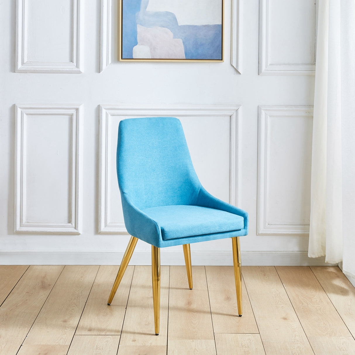 Fabric Dining Chairs Set of 2