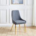 Fabric Dining Chairs Set of 2