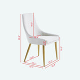 Fabric Dining Chairs Set of 2
