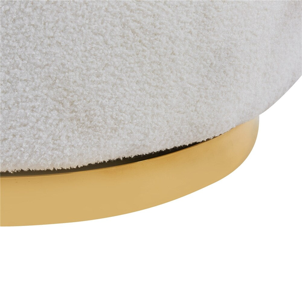 Fabric Swivel Accent Armchair Barrel Chair