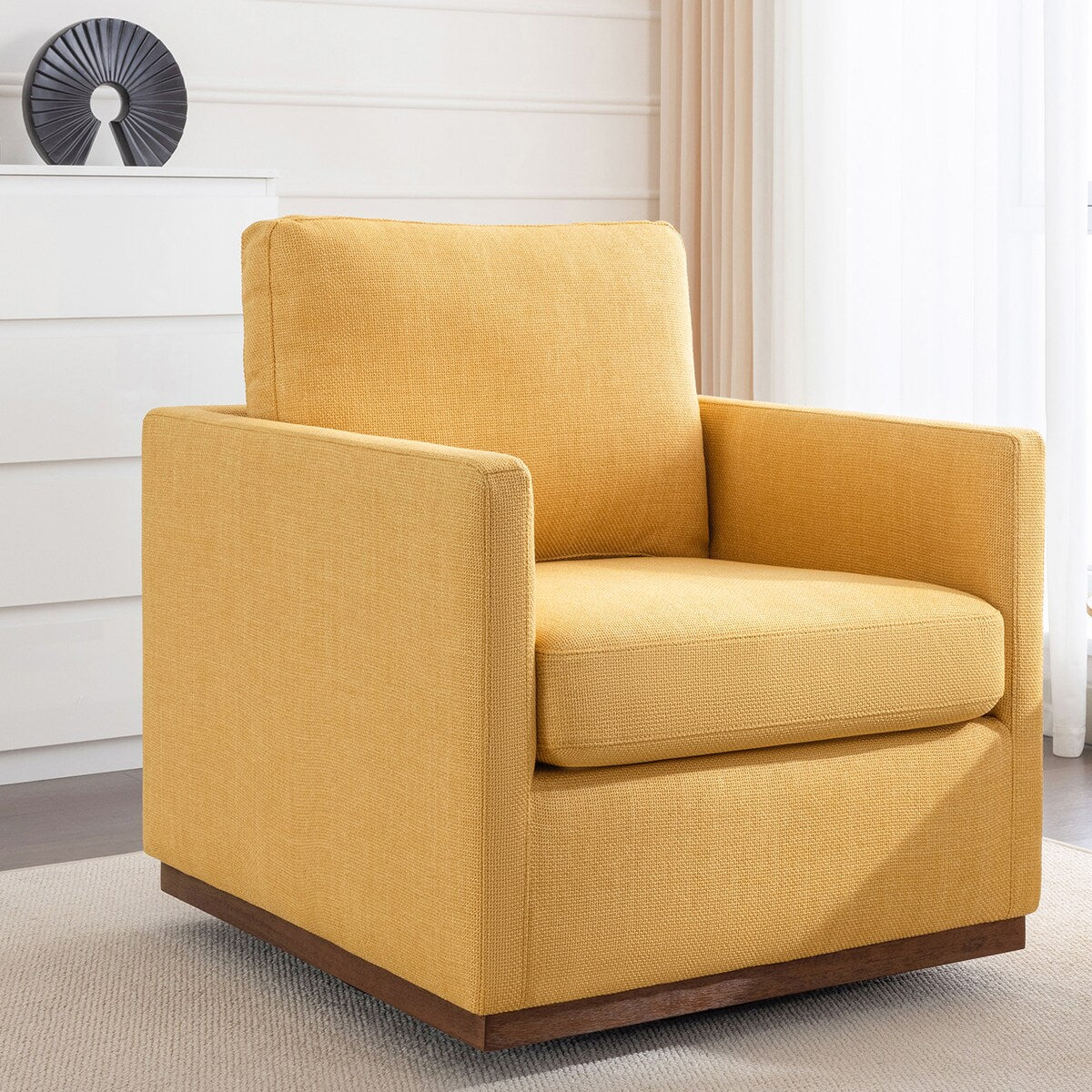 Square barrel chair hotsell