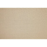 Fabric Upholstered Eastern King Size Bed with Vertical Stiches, Beige